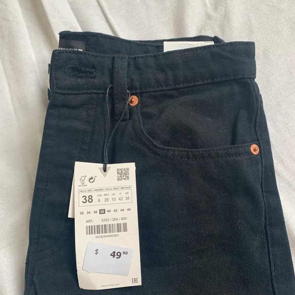 NWT high rise Zara Jeans - Picture 2 of 5